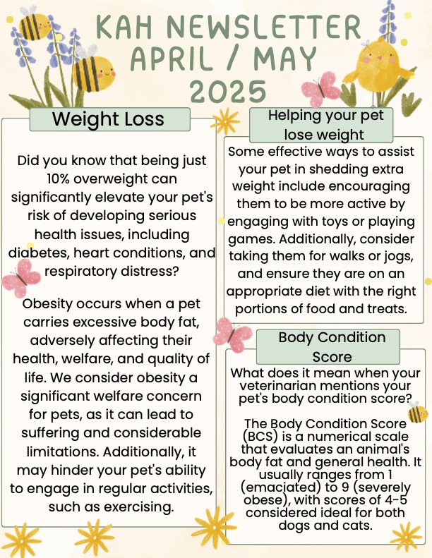 April/May Newsletter Page 1 